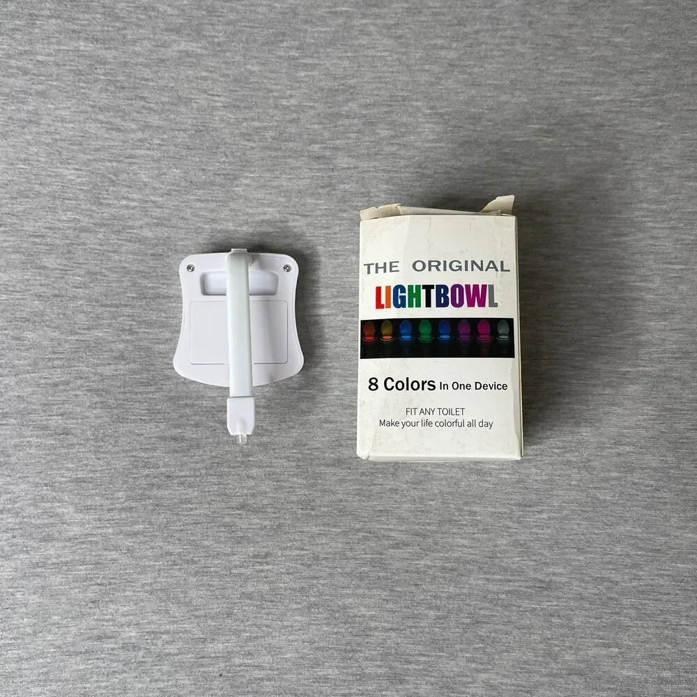 Toilet 8 Color LED Motion Activated Sensor Night Light